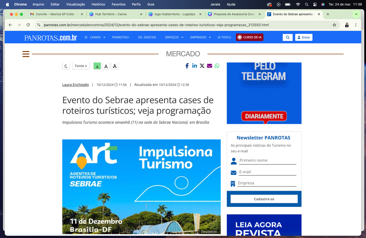 Sebrae — Impulsiono Turismo